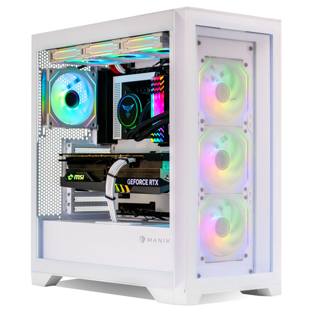 Gaming PC whiteout 2TB SSD White Gaming Computer 100% Best Value 